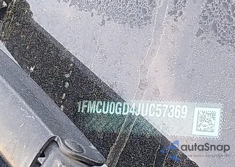 2018 Ford Escape Se z USA, uszkodzony, nr VIN 1FMCU0GD4JUC57369